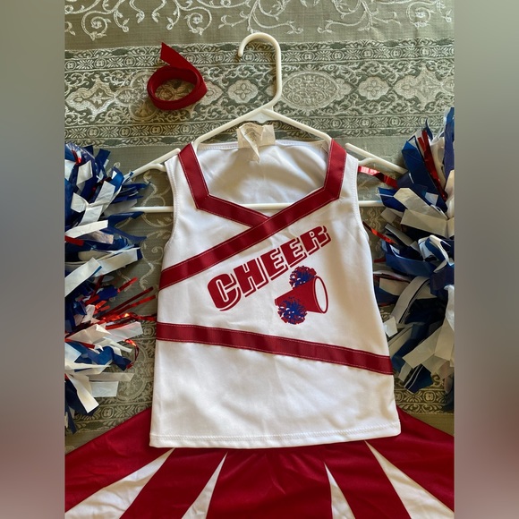 HIGH SCHOOL CHEERLEADER 5PC CHILD COSTUME SIZE EXTRA SMALL (4-6) 🌟EUC🌟 - Picture 5 of 16